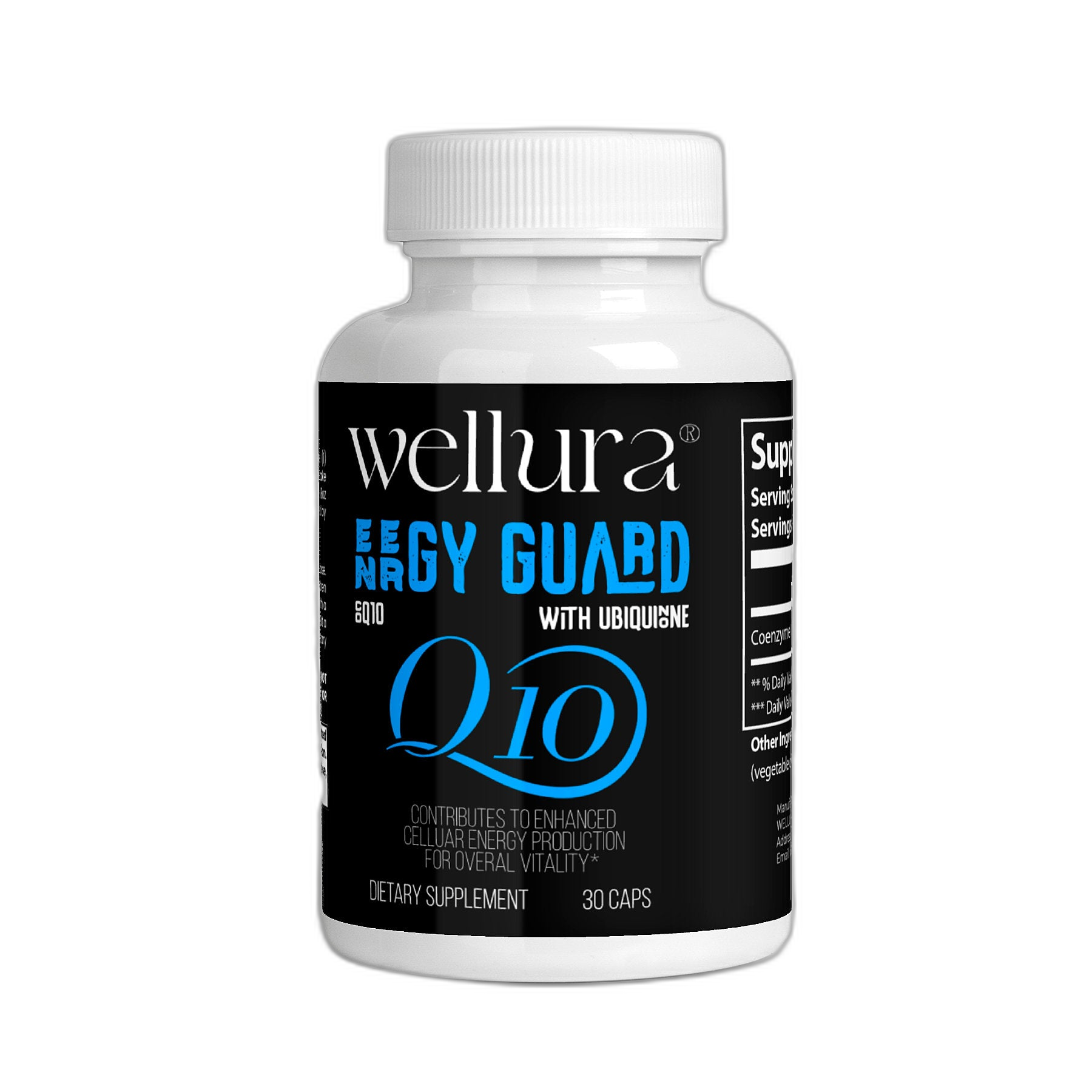 Energy Guard CoQ10 Ubiquinone