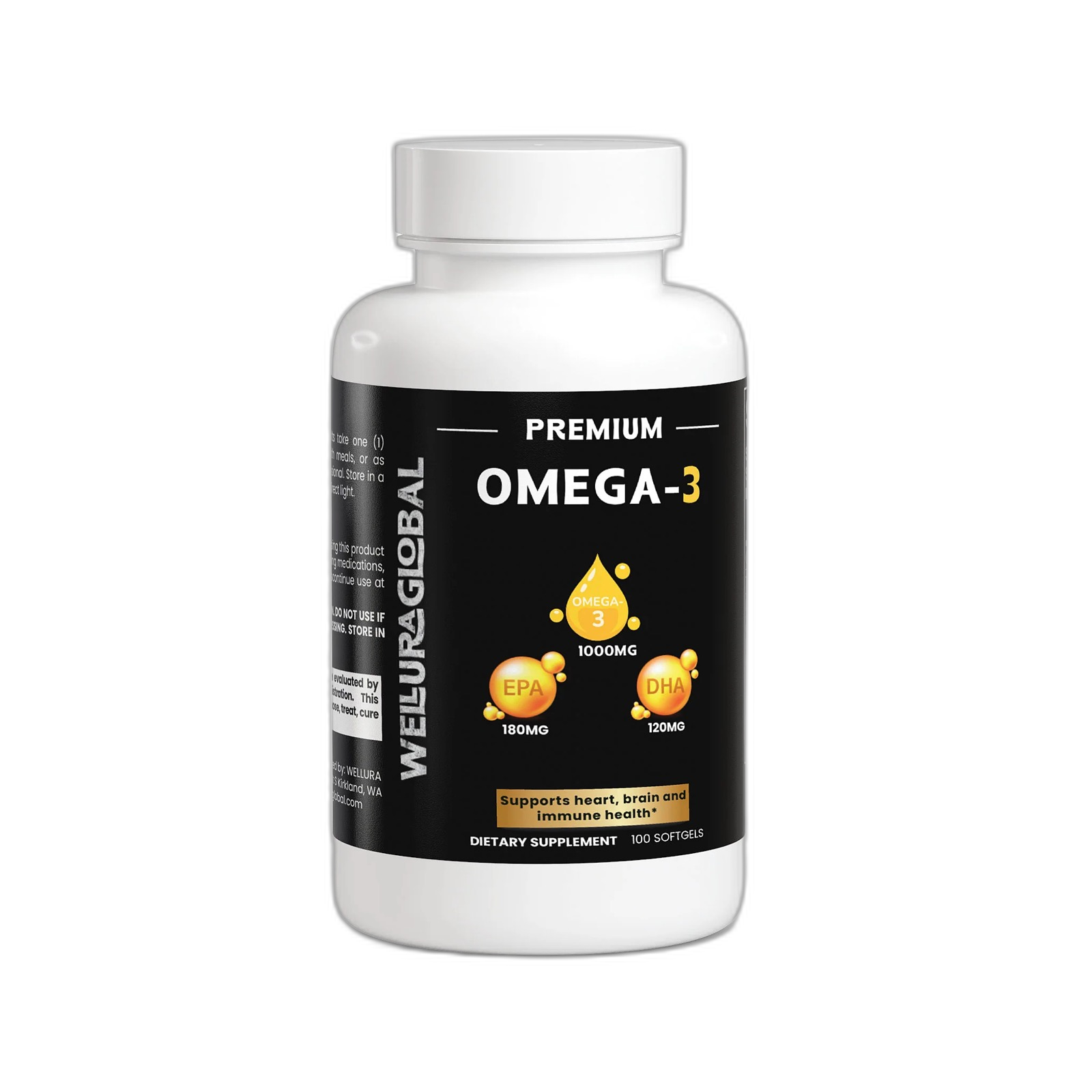 Omega-3 EPA 180mg + DHA 120mg